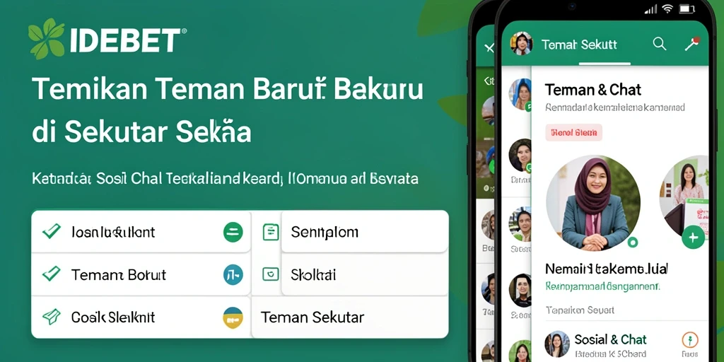 Tampilan antarmuka pengguna IDEBET yang menarik dan mudah digunakan.